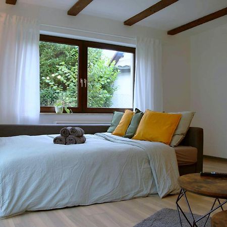 Studio-Apartment Mit Garten, Parkplatz & Kueche اوفنبرغ المظهر الخارجي الصورة