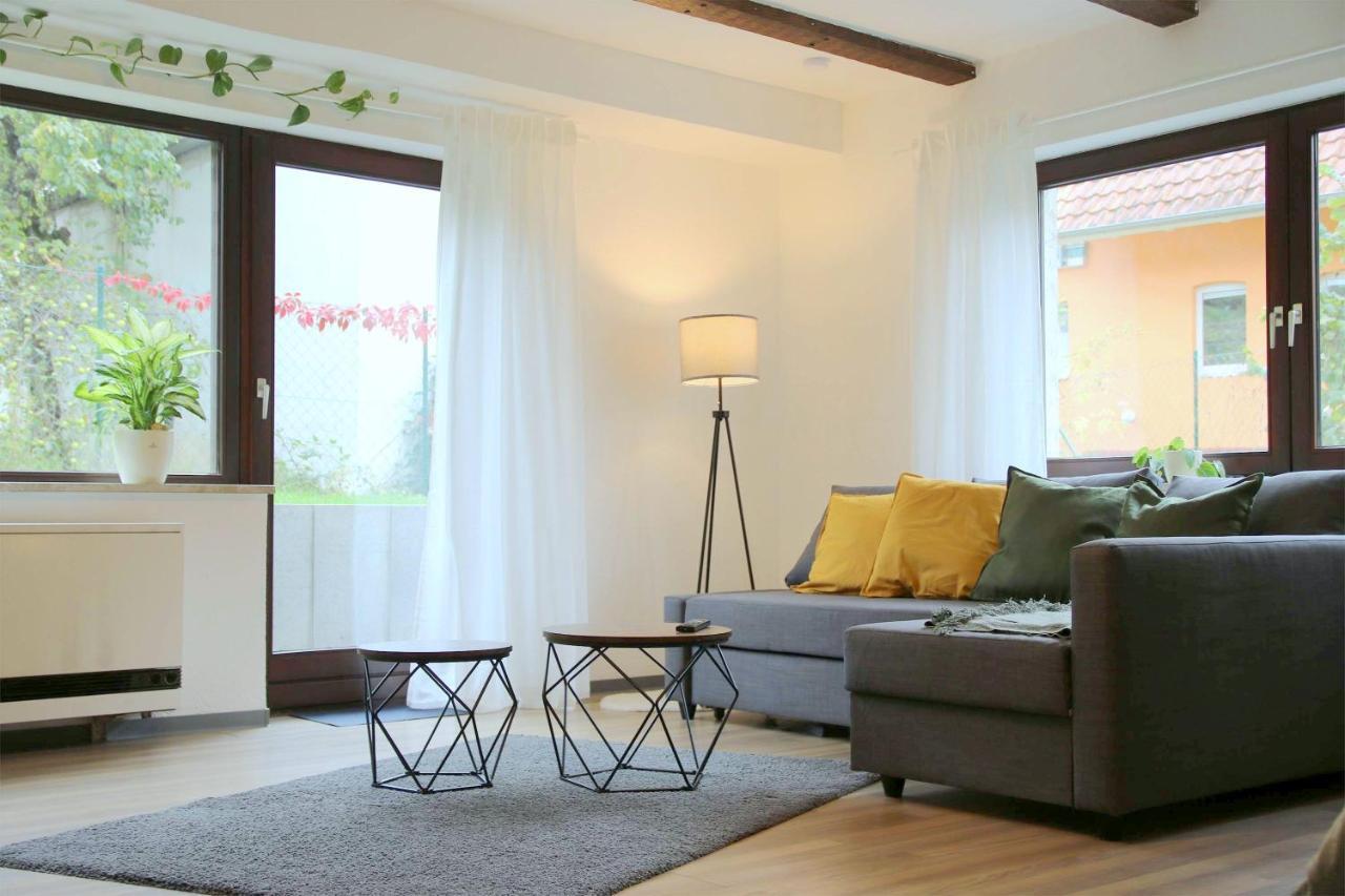 Studio-Apartment Mit Garten, Parkplatz & Kueche اوفنبرغ المظهر الخارجي الصورة