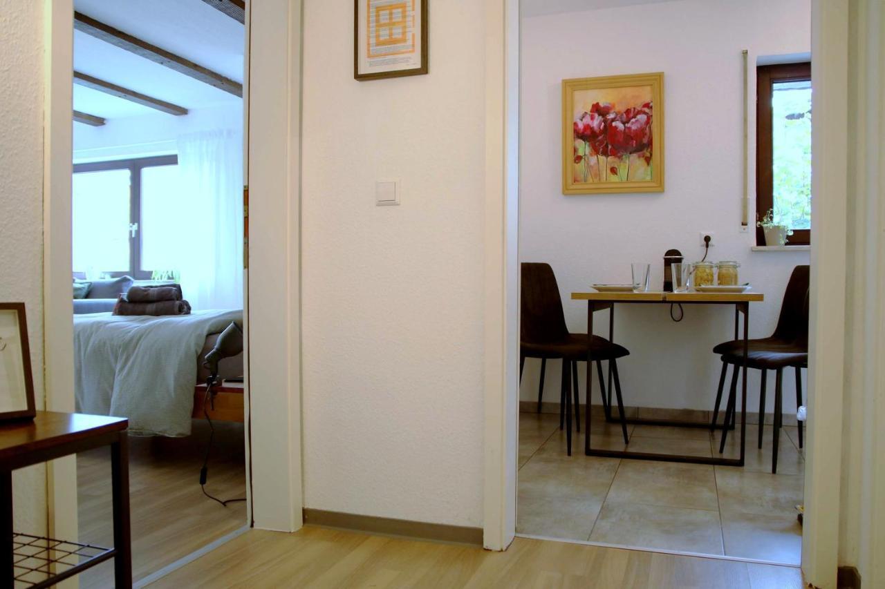 Studio-Apartment Mit Garten, Parkplatz & Kueche اوفنبرغ المظهر الخارجي الصورة