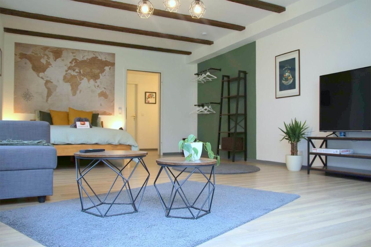 Studio-Apartment Mit Garten, Parkplatz & Kueche اوفنبرغ المظهر الخارجي الصورة